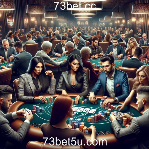A Emoção dos Torneios de Poker no 73bet cc